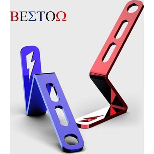 Universal Motorcycle / Electric Vehicle Modified Accessories Extension Bracket Stainless Steel Hook Rearview Mirror Helmet