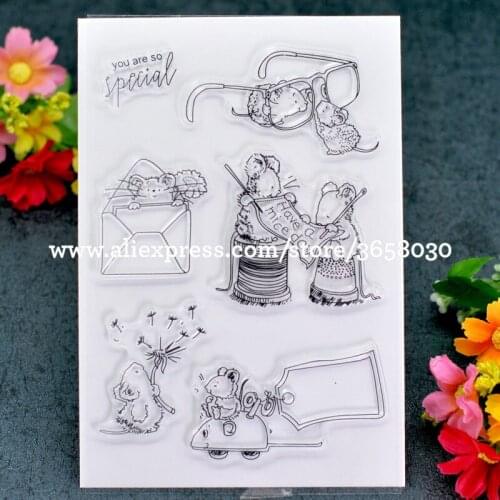 You are so special Scrapbook DIY photo cards rubber stamp clear stamp transparent stamp 10x15m 8071361