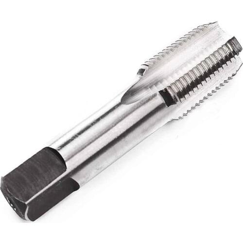 High Speed Steel Screw Taps HSS Thread 3/8"-18 NPT 70mm Cutting Screw Taper Pipe Tap For Sticky Materials Processing Mayitr