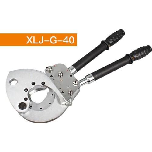 XLJ-G-40 hydraulic cable cutting scissors Manual ratchet wire cable shearing wire cutting clamp copper for cable cutting