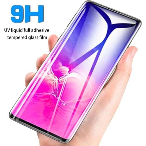 10D 9H UV Liquid Tempered Glass Screen Protector Film for Samsung S8/S9/S10
