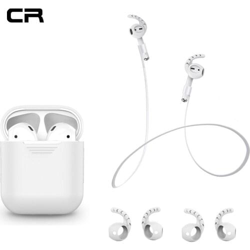 Ahastyle CA2 Ear Hook For Airpod Apple Accessories Cover For Air Pods Apple Headphones Earbud Case For Airpods Accessories Case