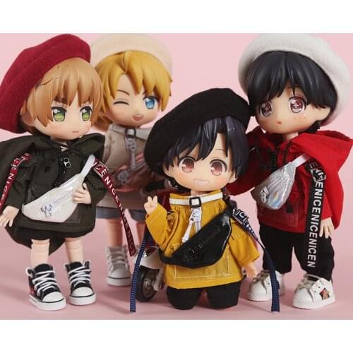 HOUZIWABJD Doll Accessories OB11 Hats For Doll