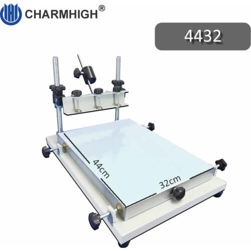 Free shipping 4432 Stencil Printer for SMT Production Line, Silk Screen Solder paste printer, Pick and Place Machine