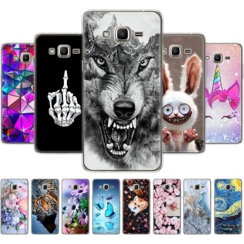 TPU Case For Samsung Galaxy J2 Prime G532 SM-G532F 5 inch Case Soft silicon Cover For Samsung J2 Prime Case animal panda cat