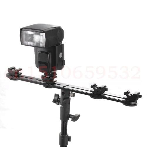 Four Cold Shoe Mount Flash Bracket Stand on Umbrella For DSLR Camera 4PCS Flash light