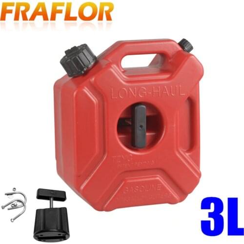 3L Fuel Tank Cans Spare Plastic Petrol Tanks Mount Motorcycle Car Gas Can Gasoline Oil Container Fuel-jugs Jerrycan Jerry Can