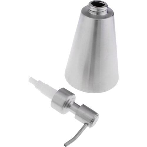 Taper Lotion Soap Dispenser Hand Sanitizer Bottle 304 Stainless Steel Bottle