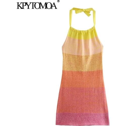 Цветные летние платья KPYTOMOA China At AliExpress