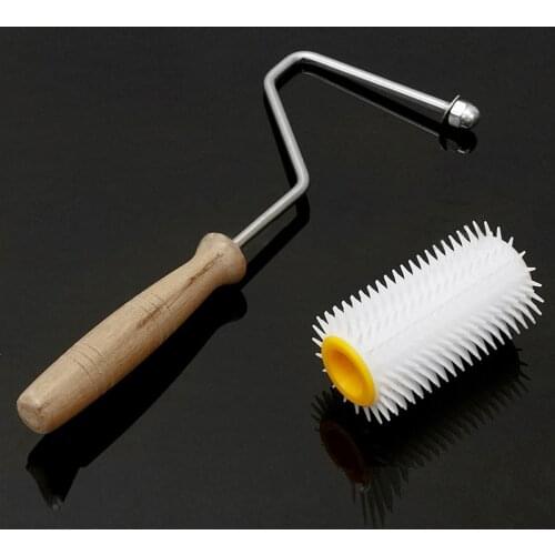 Bee Honey Extracting Uncapping Needle Roller Plastic Beekeeping Comb Home Garden Supplies Tools Kit Beekeeping Tools