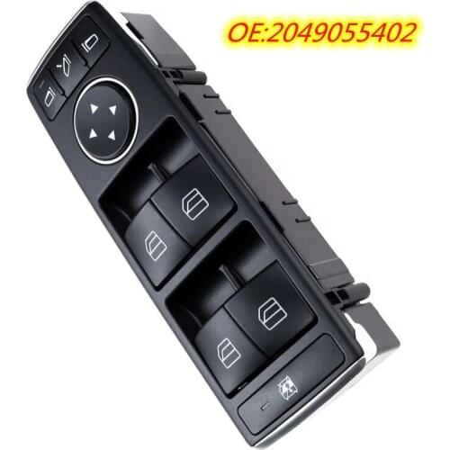 3 Pins New Power Window Master Switch For W212 E-Class W204 C-Class 207 For Benz C117 G500 G550 C2 A2049055402 2049055402