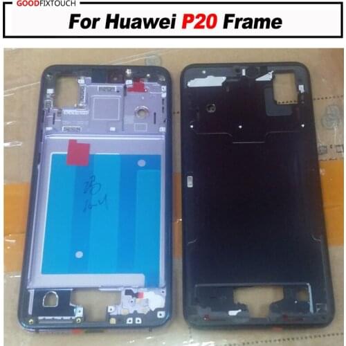Original For Huawei P20 Front Bezel Frame Faceplate Housing Case For Huawei P20 frame