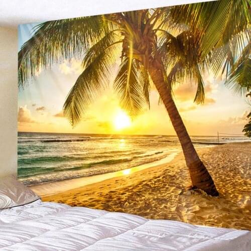 Landscape Tapestries Wall For Home Deco Living Room Bedroom Large Size