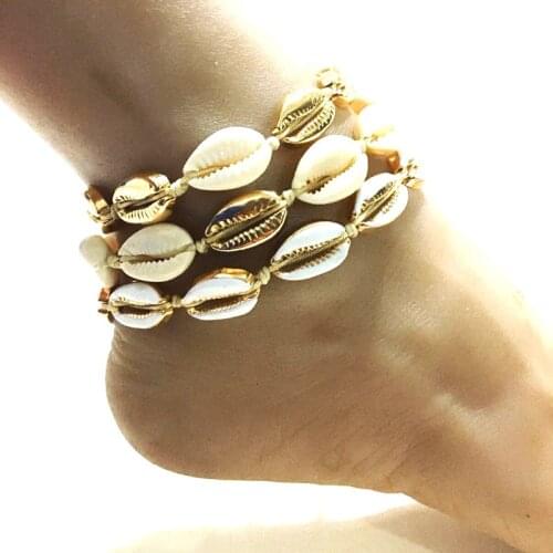 Vintage Gold Color Kauri Anklet Women Bracelet For Fashion Leg Chain Girl Beach Ankle Decoracio