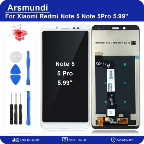 5.99" For Xiaomi Redmi Note 5 Redmi Note 5 Pro LCD Screen Display Touch Screen Panel Digitizer