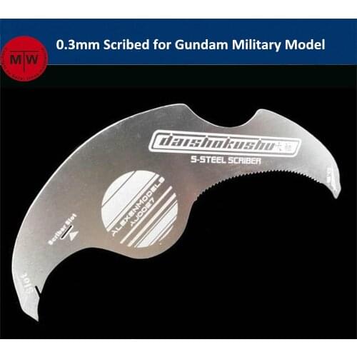 0.3mm Scriber Line Knife Cutter for Gundam Military Model Building Hand Tools General Use AJ0027