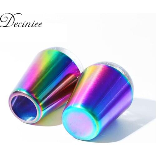 1pc Colorful Nail Art Decoration Seal Stamp Transparent Silicone Template Seal with Cover Printing DIY Tools Nail Templates