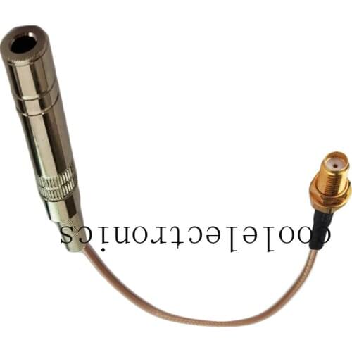 6.35mm Mono 1/4" Female to SMA Female Jack Connector RF Extension Pigtail Cable RG316 50ohm 15/20/30/50cm 1/2/3/5/10m