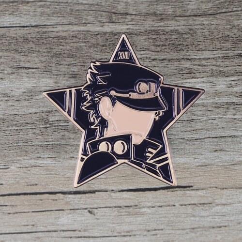 BG790 Dongmanli Cartoon Pins Fun Anime Boy Enamel Pin Collection Brooch for Kids Backpack Lapel Pin Badge Jewelry Gift