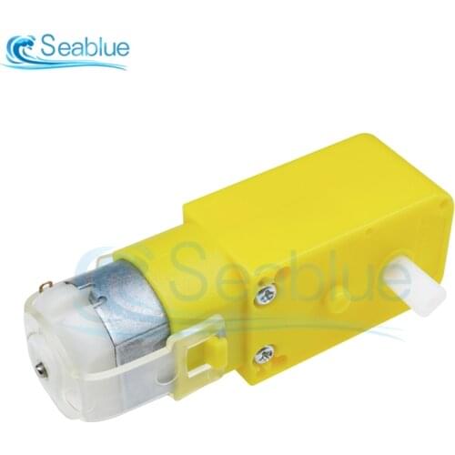 Double Shaft 125 RPM DC Gear Motor DC 3V-12V 1:48 Dual Shaft DC Motor Electric Motor For Arduino Robot Smart Car Toys DIY Model