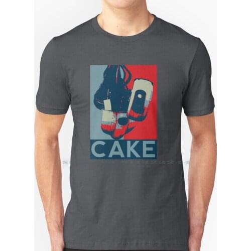 Vote For Glados T Shirt 100% Pure Cotton Portal 2 Valve Glados Video Game Steam Gaben Half Life 2 Half Life 3 Computer Game