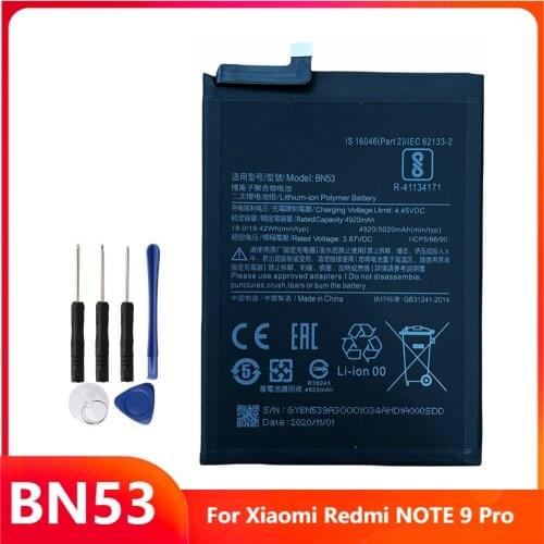 Аккумуляторы для телефонов Xiaomi Redmi Note 9 Pro Joanforever China At AliExpress