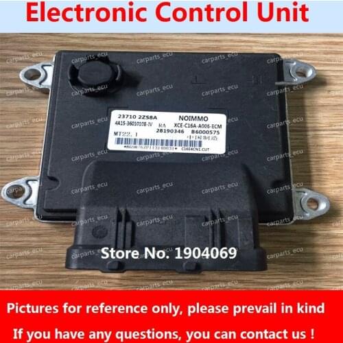 Engine Computer Board B6000575 28190346 3610010-M12002 23710 2ZS8A MT22 ECU 3610010-M12003 237102ZS5A For Dongfeng Shuaike Car