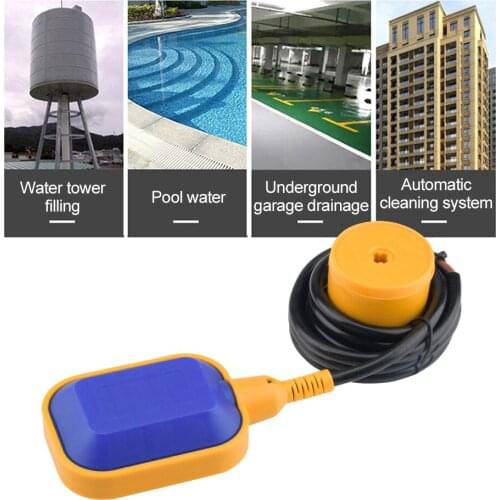 250V~380V 16A 2M 3M 4M 5M Float Switch Water Controller Level Controller Water Level Contactor Sensor With 2m Cable Tool Sensor