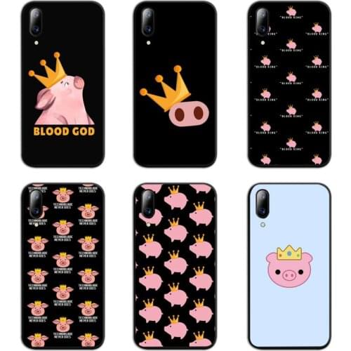Technoblade Blood God Phone Case For Vivo Y91c Y17 Y51 Y67 Y55 Y7s Y81 Y19 Y97 Y93 V17 vivos5