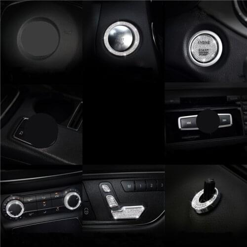 Interior Car Decoration Diamond for Mercedes-Benz Accessories GLA200 CLA220 CLA260 CLA200 Benz Car Light transmission design