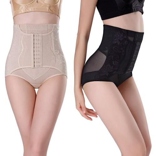 Women Body Shaper Abdomen Panties Slimming Waist High Waist Briefs Postpartum Trainer Shapers Corset Pants Sculpting Underwear