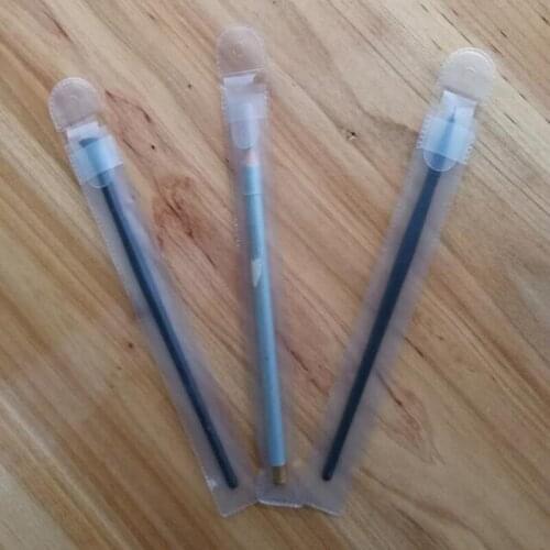 1000pcs Simple Transparent Frosted PVC Plastic Bag Pencil Case Pen Box For Single Eyebrow Pen Makeup Tool