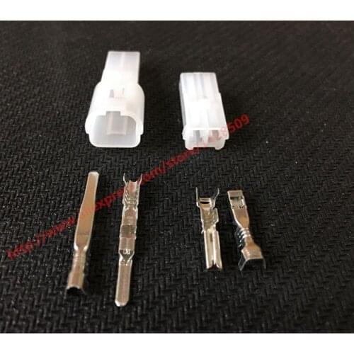 20 Set Sumitomo 2 Pin Male Female Auto Motorcycle Electronic Wiring Connector For Power Connection 6242-1011