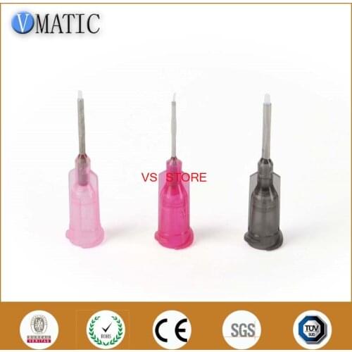 Free Shipping 100pcs Teflon-Lined Tips Dispensing Needle With Factory Price Dispenser Needle Tips