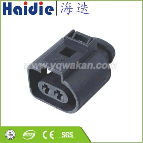 Free shipping 5sets 2pin Auto Electri wire harness waterproof cable plastic plug connector 1J0 973 722