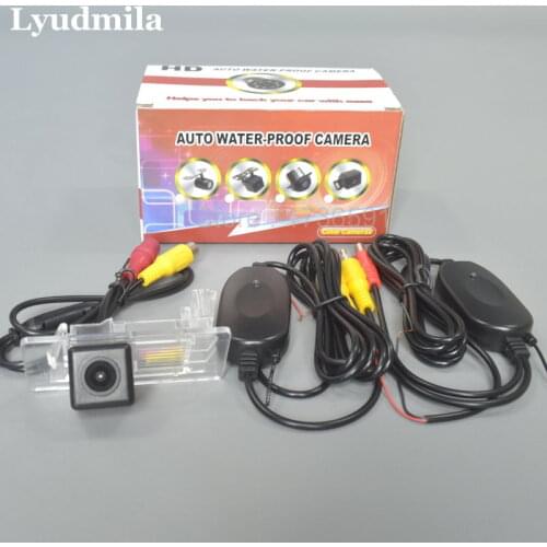 Wireless Camera For Skoda Octavia III A7 (Typ 5E) MK3 2013~2017 HD Car Rear view Camera Back up Reverse Camera CCD Night Vision