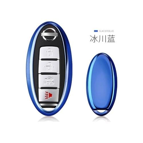 TPU Car Key Cover Case for Nissan Tidda Livida X-Trail T31 T32 Qashqai Teana March Juke For Infiniti EX FX G25 FX35 EX35 QX50