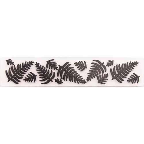 HOT plastic Pine leaves craft card making paper card album wedding decoration clip Embossing folders