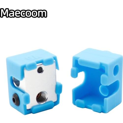 Maecoom E3D V6 Heated Block Silicone Sock Cover Case Heated Block Warm Keeping Cover Reprap 3D Printer Part Protective Socks