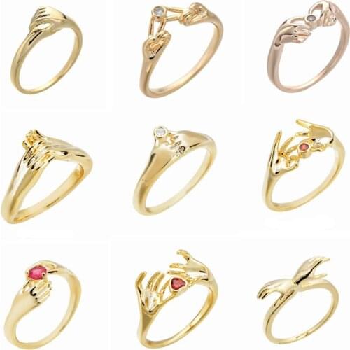 High-quality European and American fashionable small ring for women/girls wedding party jewelry gifts Jz-043
