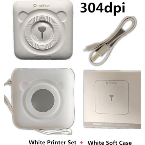 Portable Pocket Photo Thermal Printer Bluetooth A6 Peripage 304dpi Inkless Tags Label Printer Adhesive Paper Papel Adhesivo Caja