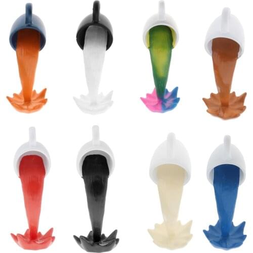 Resin Floating Coffee Cup Statues Resin Sculpture Office Home Decor Figurine Gift