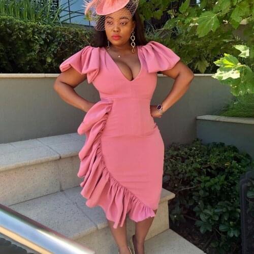 Shuaenls Pink Summer Dresses