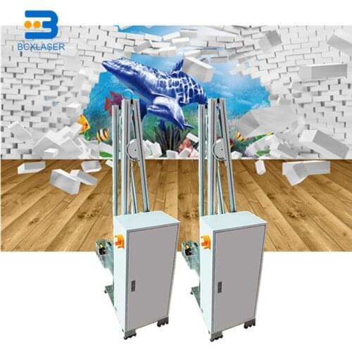 High Definition Art Wall Vertical Mural 3D Zeescape Wall Printer Direct to Wall Printing