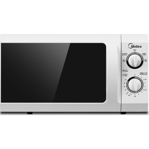 YUEWO Microwave Oven with Smart Sensor Easy Clean Interior ECO Mode and Sound On/Off 1150W White Stainless Steel