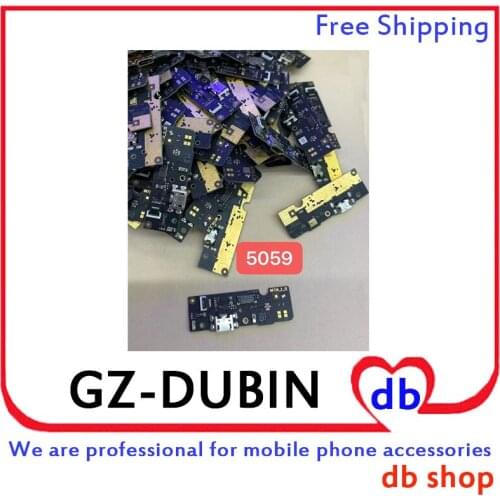 For Alcatel 1X 5059D 5059 OT 5059 OT5059 USB Charger Charging Port Micro USB Port Dock Connector Flex Cable Replacement