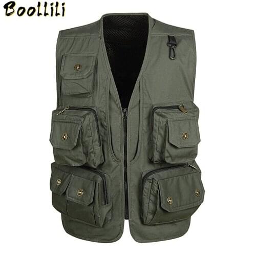 Outdoors Travels Vests 2020 New Spring Photographer Shooting Vest with Many Pocket