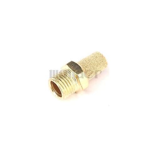 1/4"BSP 5Pcs Pneumatic Brass Exhaust Muffler Silencer Fitting BSL-02 Noise Filter Reducer Connector