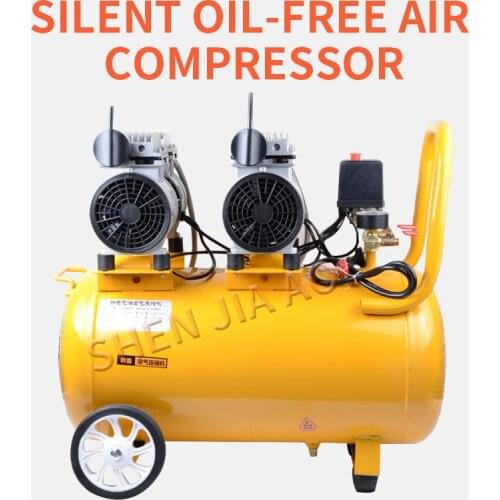 1PC 220V Oil-free Silent Copper Wire Air Compressor / UM-50L Dental Pump / Air Pump / Air Compressor