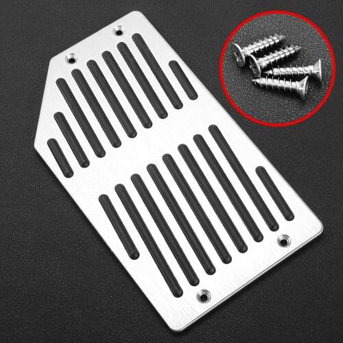 1Pc Car Footrest Pedal For KIA Sorento Cadenza K7 K5 Foot Rest AT Accelerator Brake Pedal Pad,Car Styling Sticker Cover No Drill